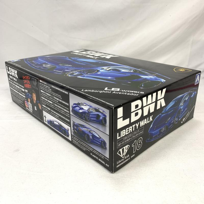 【中古】クルマ）059913 1/24 リバティーウォークNo.18 LBワークス ランボルギーニ アヴェンタドール Ver.2[240091384977]_画像2