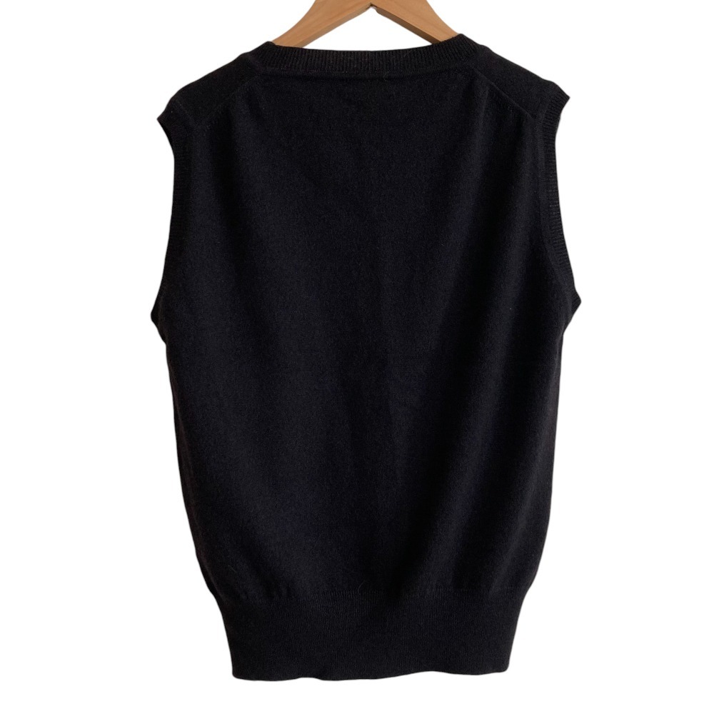 極美品✨マーガレットハウエル ニット ベスト ハイネック カシミヤ100% 美品 MARGARET HOWELL マーガレットハウエル カシミヤ100
