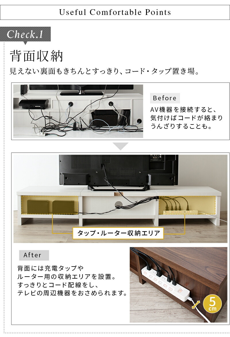 幅150cm◆ライトグレー◆テレビ臺(tái) ローボードTV臺(tái)ディスプレイラックリビング収納 50V50型まで おしゃれ家具 配線すっきり木目調(diào)