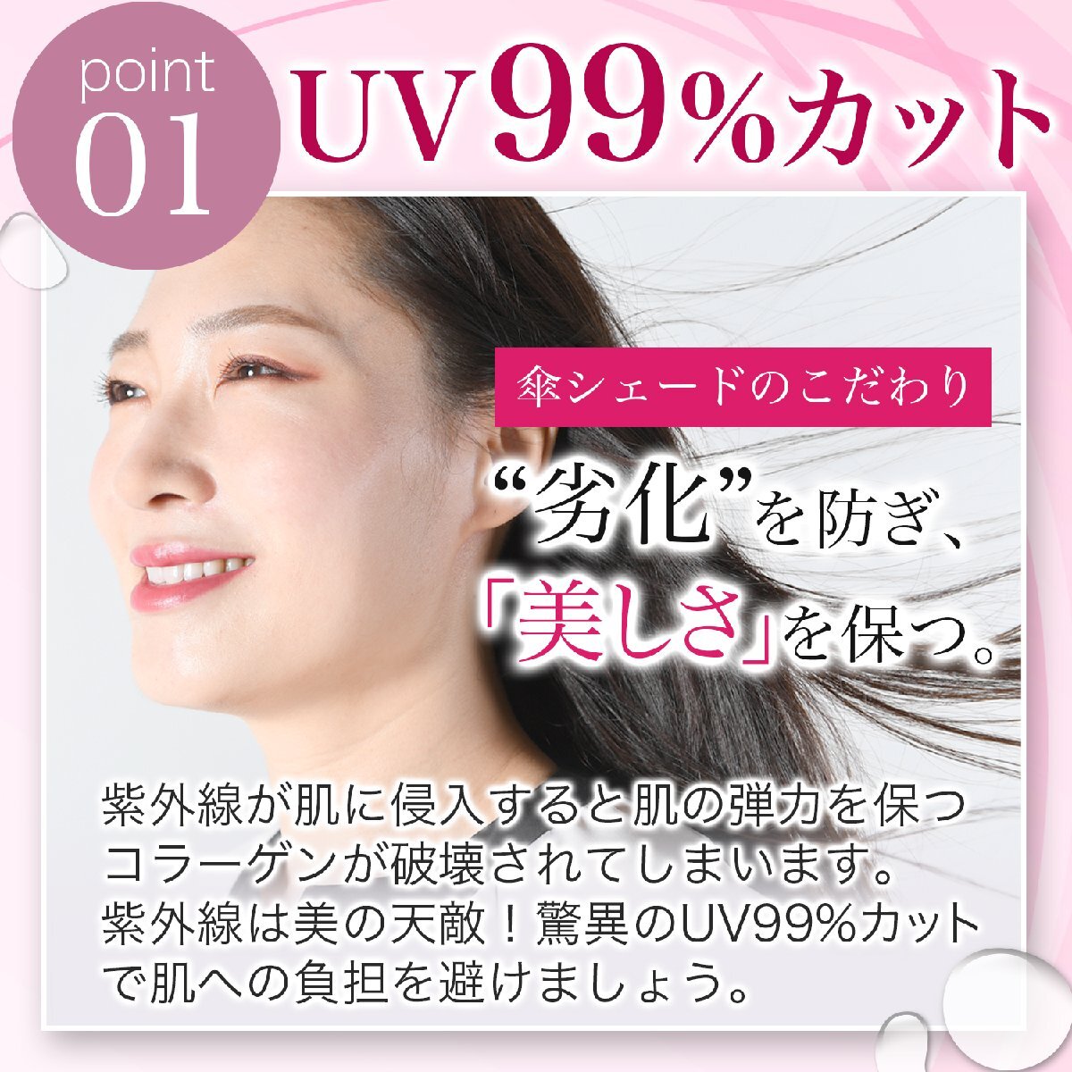 サンシェード 車 傘型 ベンツ GLAクラス X156型 フロント 傘 傘式 車用 日除け 断熱 折りたたみ Mサイズ 01_画像5