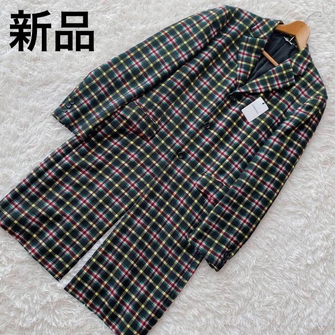 2020年新品タグ付 M コムデギャルソンオムプリュス☆デザインコート　チェスター ランウェイ　ロングコート_画像1