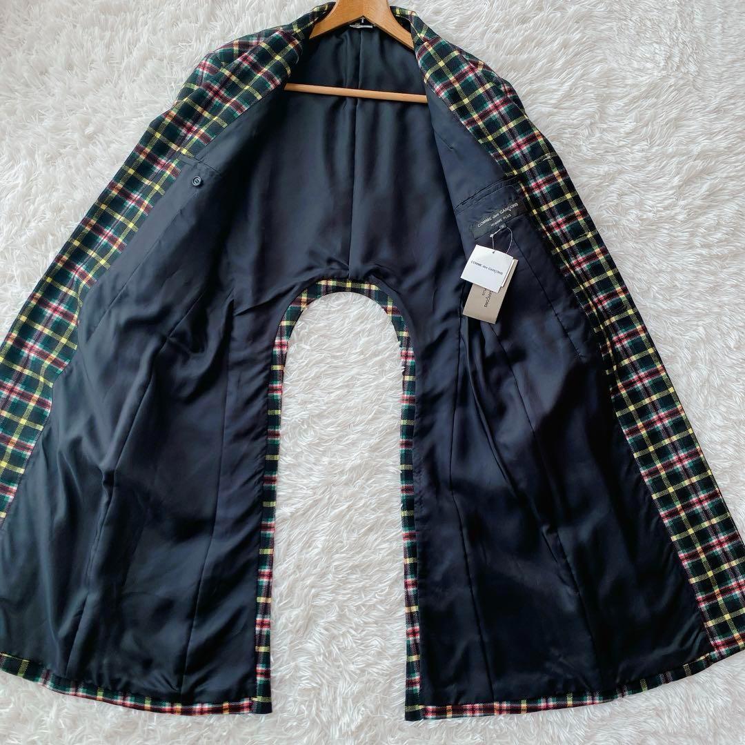 2020年新品タグ付 M コムデギャルソンオムプリュス☆デザインコート　チェスター ランウェイ　ロングコート_画像4