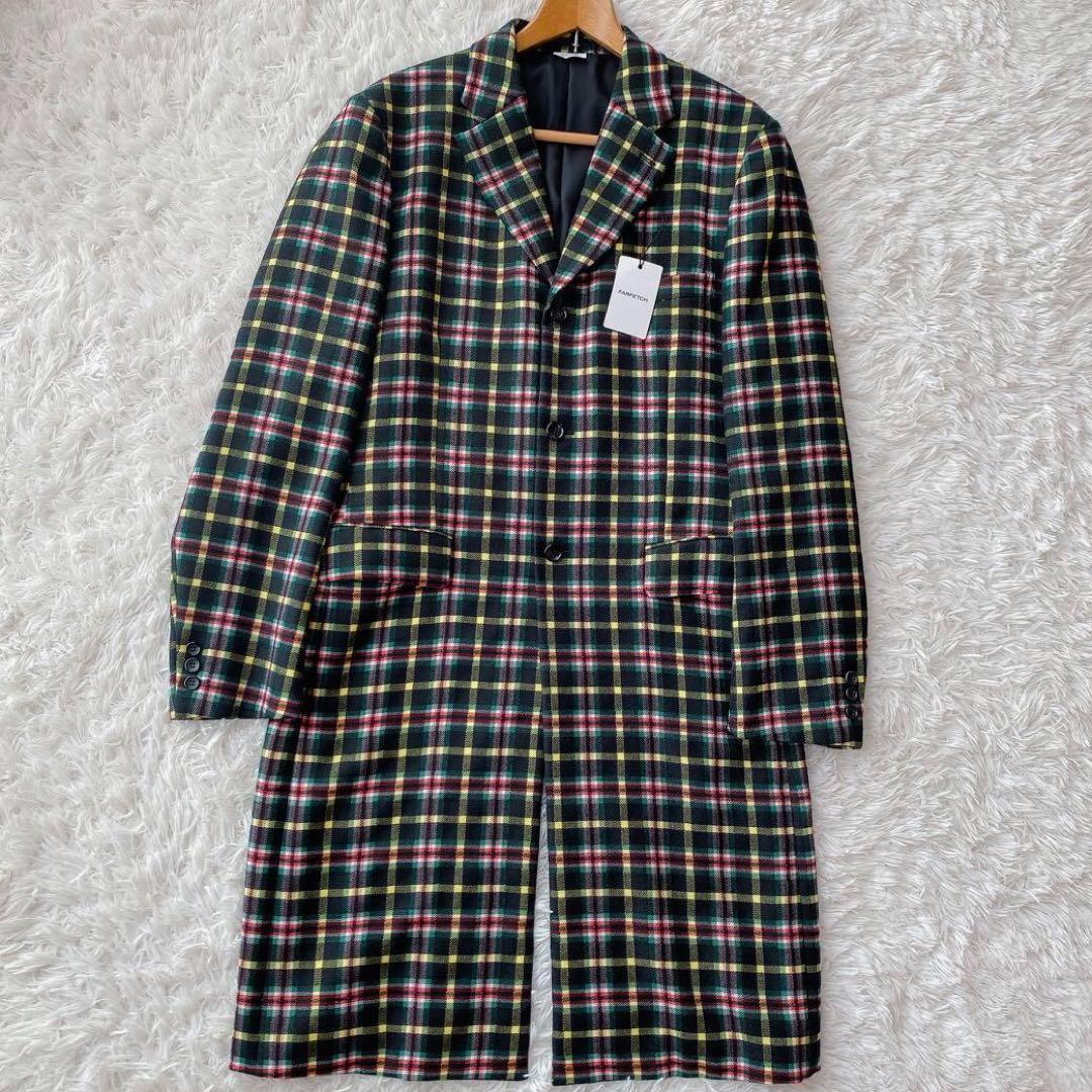 2020年新品タグ付 M コムデギャルソンオムプリュス☆デザインコート　チェスター ランウェイ　ロングコート_画像9