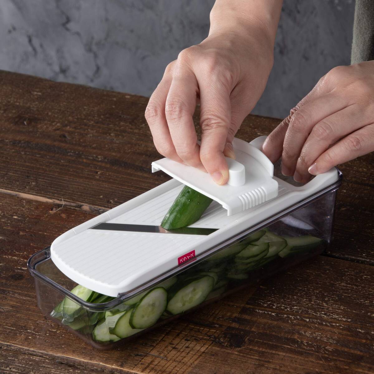 日本製 ベジタブルスライサー 野菜工房II 野菜調理器 セット Kougyou) スライス 千切り ツマ切り 下村工業(Shimo_画像2