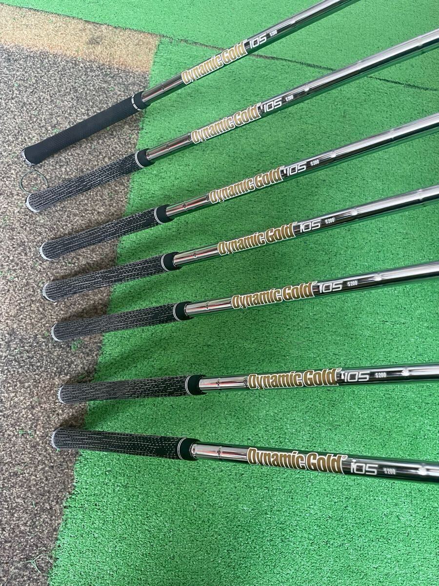 タイトリストT100アイアンセット 4番〜Pセット Titleist タイトリスト T100(2023)アイアン 4-P度 7本セット