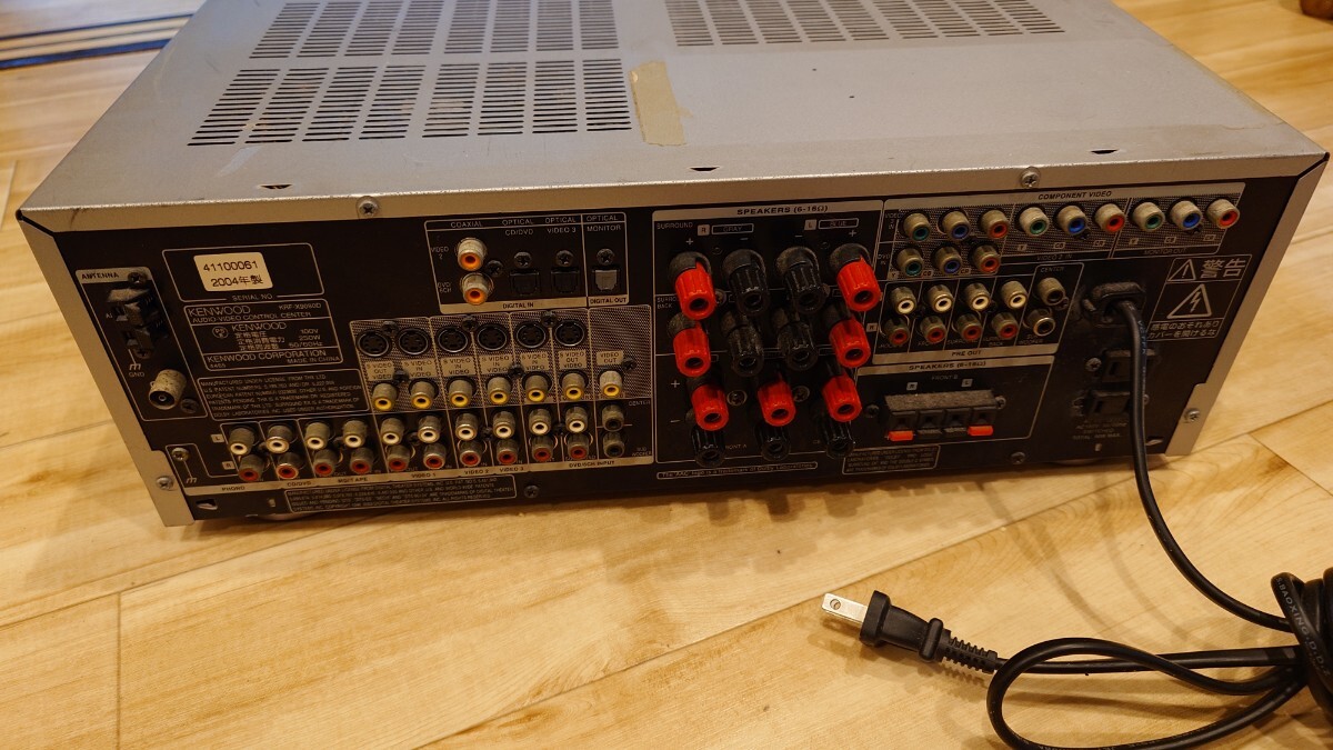 【ジャンク品】ケンウッド（KENWOOD）KFR−X9080Dコントロールアンプ_画像3