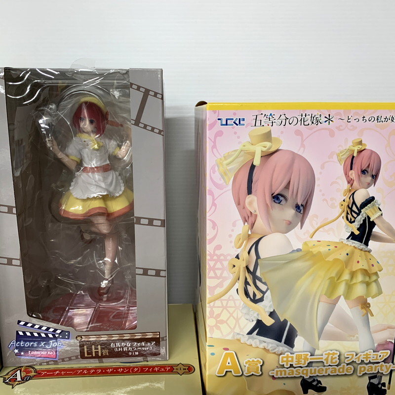 美少女 フィギュア 34体セット まとめ売り IZU【未使用品】五等分の花嫁 Fate 他美少女系一番くじ