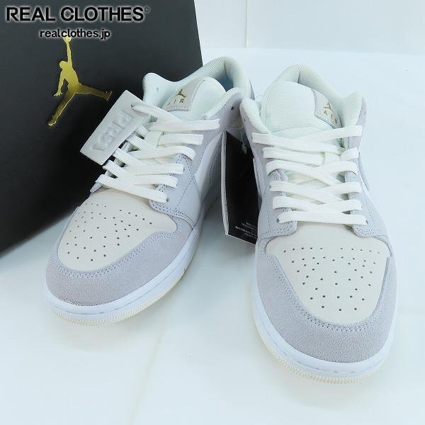 AIR JORDAN 1 LOW "PARIS"(2024) CV3043-100 (ホワイト/フットボールグレー/サミットホワイト/スカイグレー)