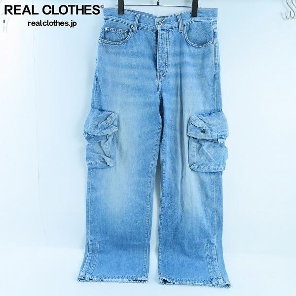 関税送料込み【AMIRI】アミリ カーゴパンツ 難あり/JPタグ】AMIRI/アミリ 24SS M65 VINTAGE WASH CARGO