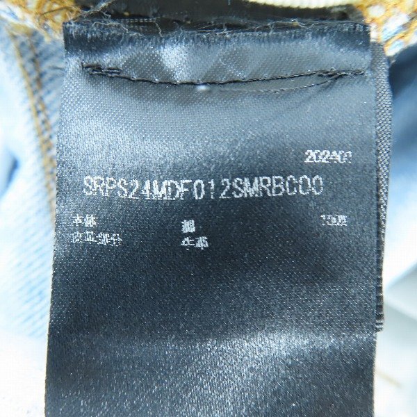 関税送料込み【AMIRI】アミリ カーゴパンツ 難あり/JPタグ】AMIRI/アミリ 24SS M65 VINTAGE WASH CARGO
