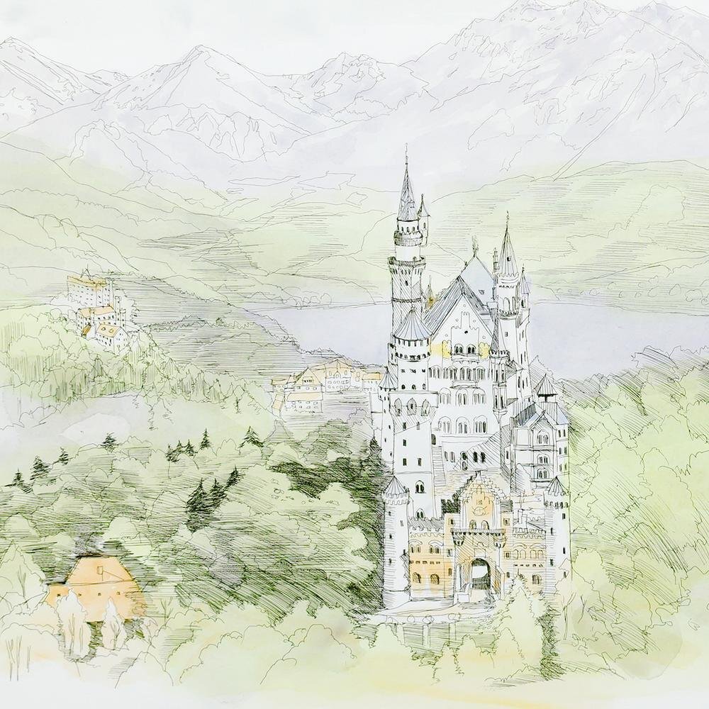 関西学院大学 銅版画① 織田義郎 〜入学記念にどうぞ〜 真作】【WISH】織田義郎 銅版画 約10号 直筆サイン 〇銅版画家