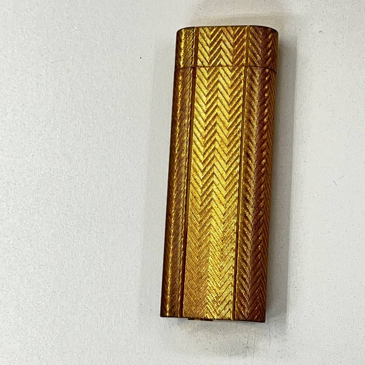 51571-210 1円 スタート Cartier カルティエ ライター 99218B ゴールドカラー ガスライター 喫煙具 コレクション 送料210円～