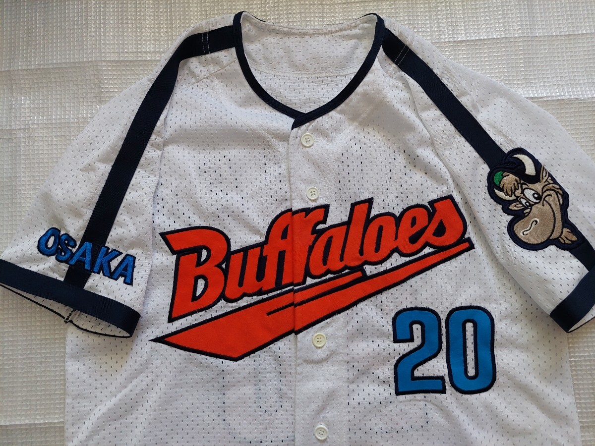 近鉄バファローズ ローズ ホームユニフォーム刺繍ユニフォーム 即決送料込 大阪近鉄バファローズ タフィ・ローズ ユニフォーム