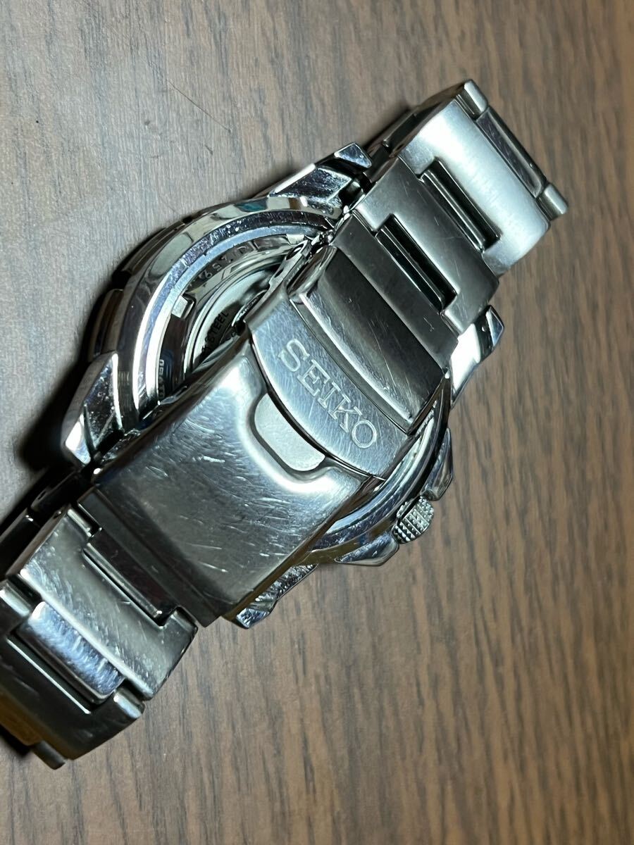 SEIKO 5 セイコー5 7S36-03D0 裏スケルトン 自動巻き デイデイト