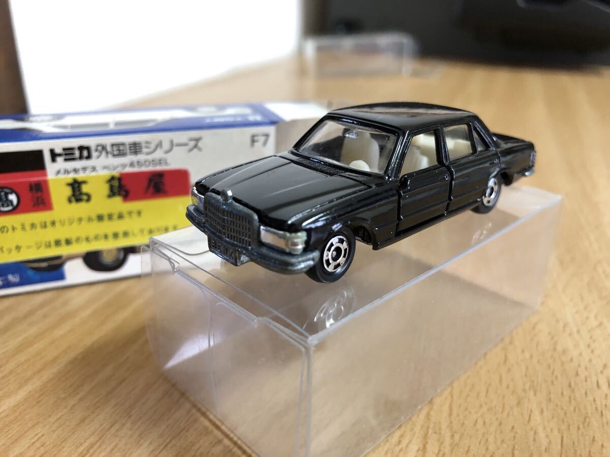 トミカ 高島屋 特注 青箱 メルセデスベンツ 450SEL 箱付き 日本製 Yahoo!オークション - トミカ 青箱 メルセデスベンツ450SEL
