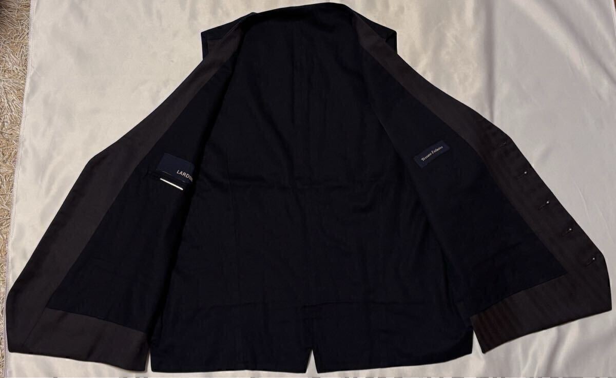 m*a様 ラルディーニ　lardini ベスト　ジレ　46 ネイビー LARDINI 近年モデル ラルディーニ サイズ 46 S～M ジレ ベスト