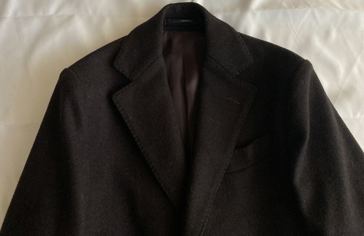ラルディーニ　エコカシミヤ　シングルチェスターコート　サイズ:44 lardini-1n_br2.jpg