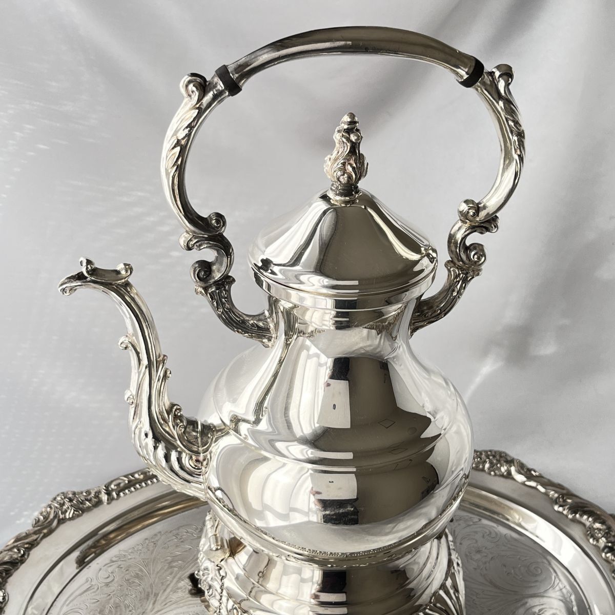 【FB Rogers】ビクトリアンのティーケトル スタンド / バナー FB Rogers】ビクトリアンのティーケトル スタンド / バナー