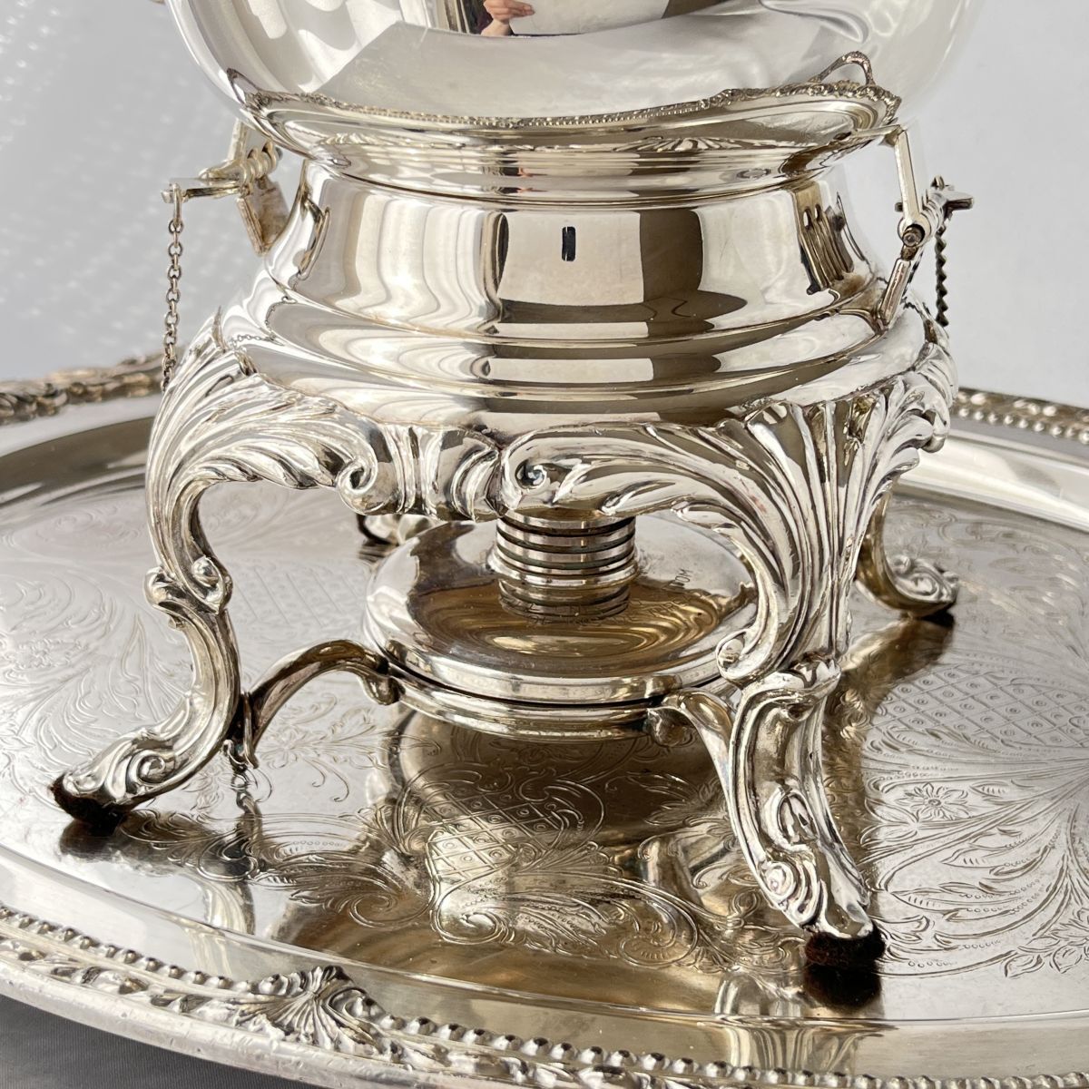 【FB Rogers】ビクトリアンのティーケトル スタンド / バナー FB Rogers】ビクトリアンのティーケトル スタンド / バナー