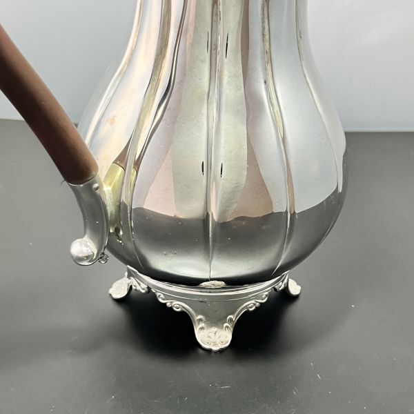 【John Batt & Co 】 メロンフォルムのジャグ 【シルバープレート】 John Batt & Co 】 メロンフォルムのジャグ 【シルバープレート