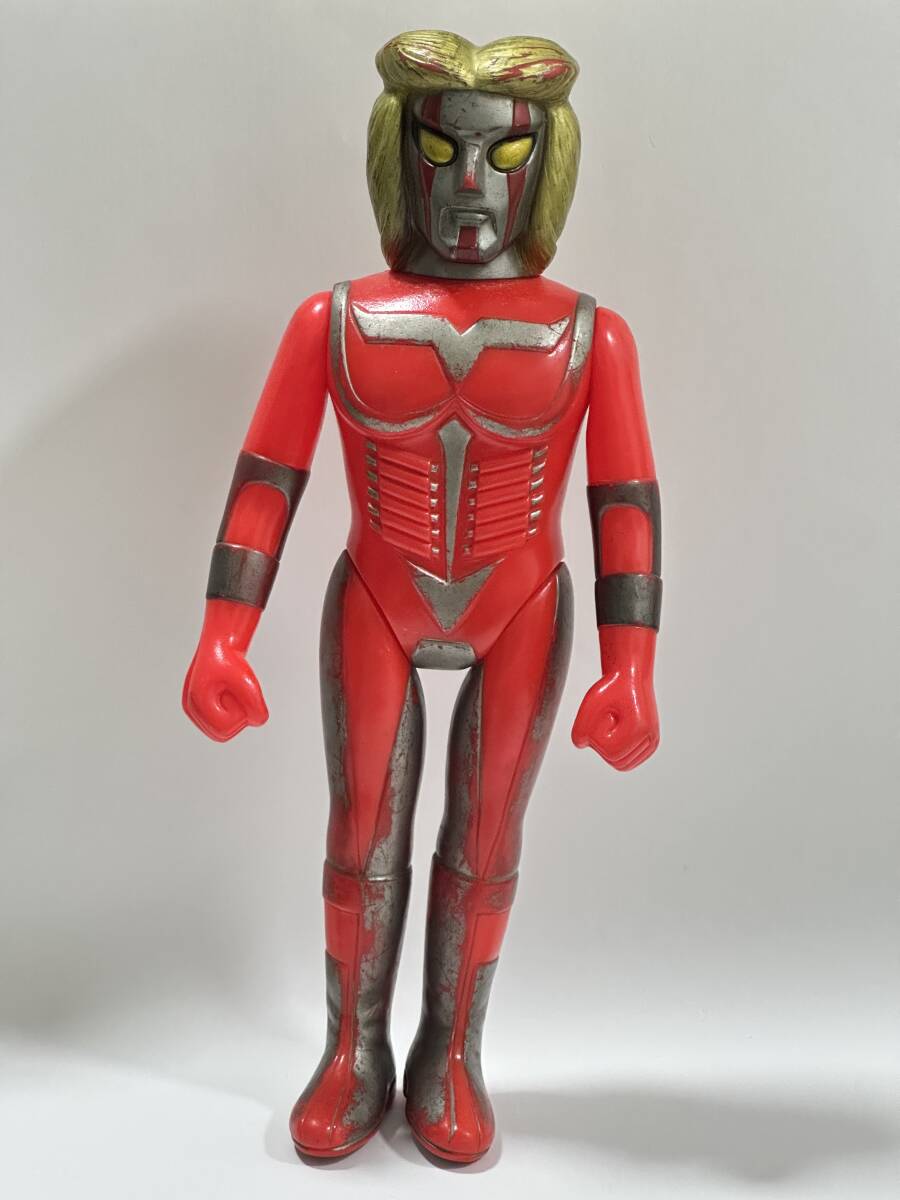 タカトク メガロマン ソフビ 当時物 炎の超人 メガロマン 大きな ソフビ 当時物 昭和 タカトク