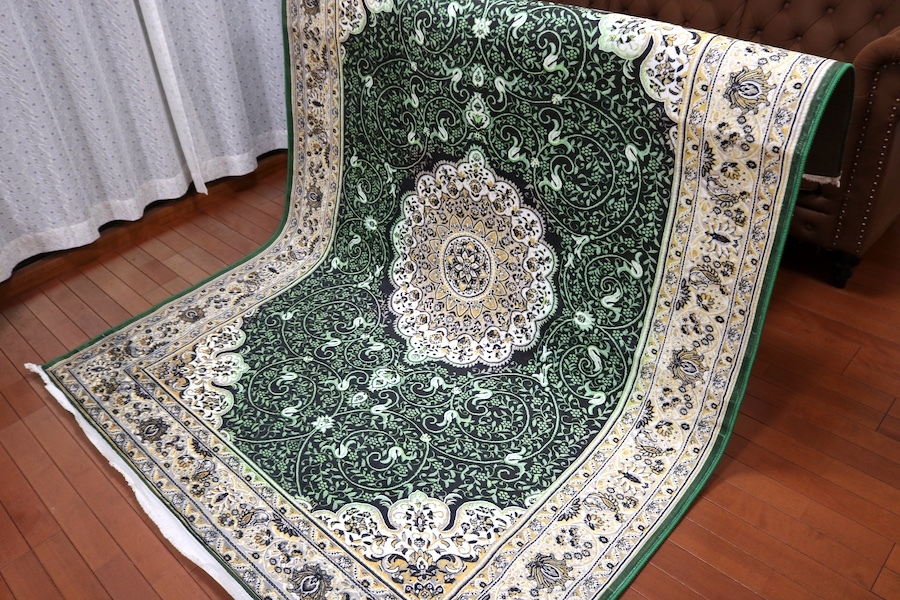 大感謝還元祭！ペルシャ柄絨毯 160×230 ラグ カーペット 訳あり 2025年最新】Yahoo!オークション -ペルシャ絨毯 大判の中古品