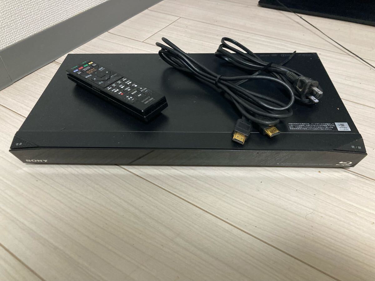 SONY HDD/ブルーレイ レコーダー BDZ-EW510 リモコン付 不動品