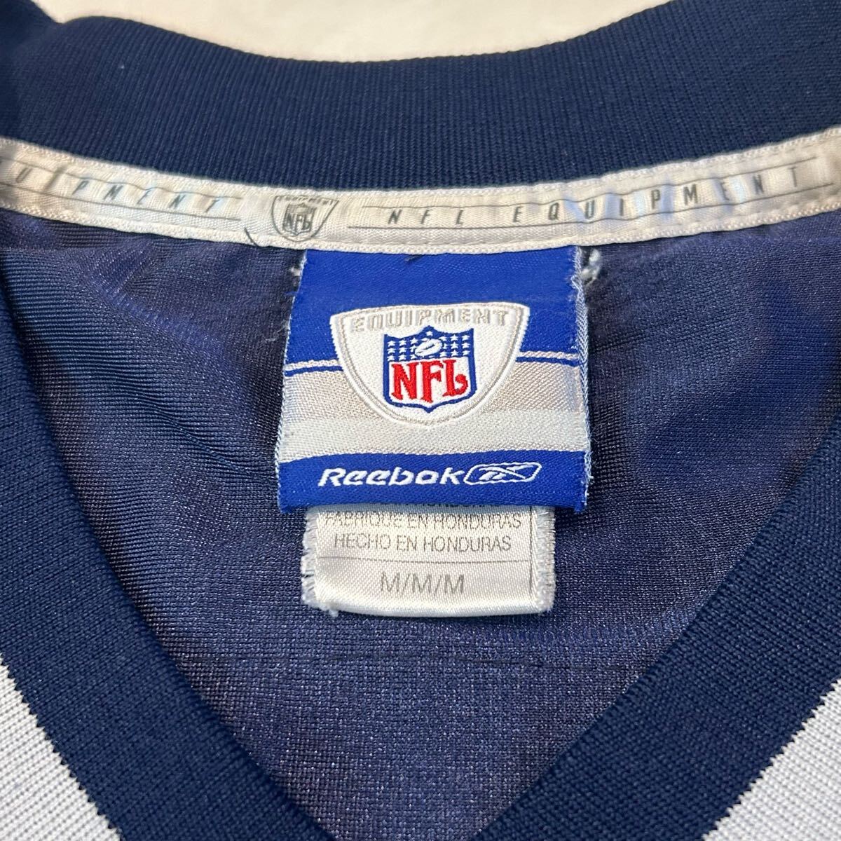 00s New England Patriots # 54 TEDY BRUSCHI Reebok NFL ユニフォーム_画像5