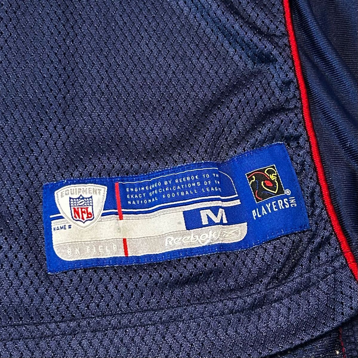 00s New England Patriots # 54 TEDY BRUSCHI Reebok NFL ユニフォーム_画像6