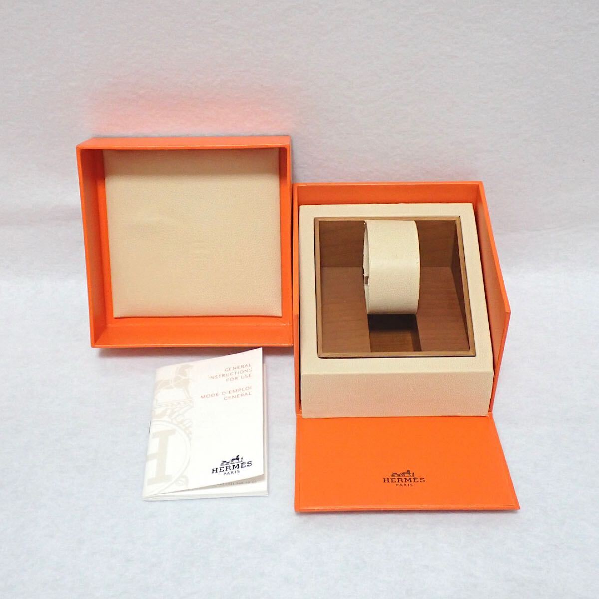 HERMES 時計用空箱 Yahoo!オークション - エルメス 時計用 空箱 11×11×7.5 空き箱