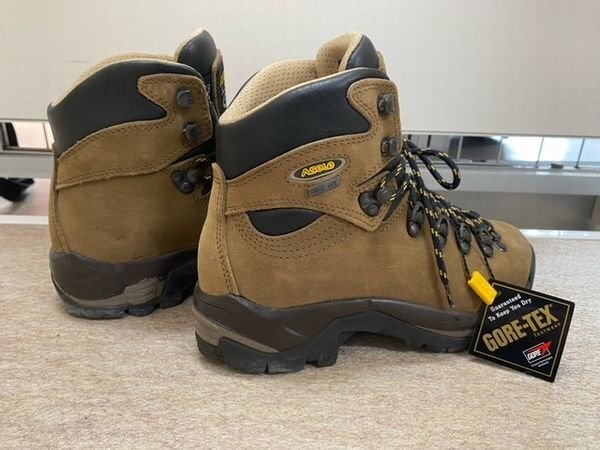 4*1666 中古品【ASOLO/アゾロ】TPS575 GTX トレッキングシューズ GORE-TEX レディース サイズ：23㎝ カラー：ブラウン 札幌・店頭引渡可_画像4