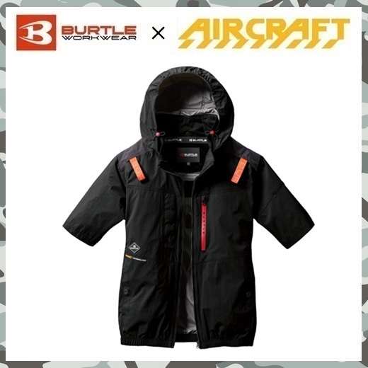 バートル 空調服 半袖 2025年AC2086 ハイバック ブラック XL 2025 新商品 M バートル BURTLE ハイバック ファン 半袖