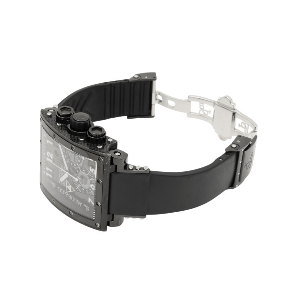 ジェイコブ JACOB&CO エピック I クロノグラフ 世界限定1800本 JC-V2Q2B ブラック文字盤 中古 腕時計 メンズ_画像3