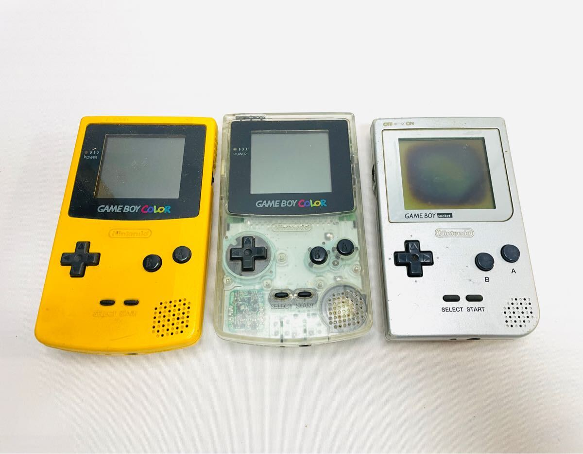 任天堂ゲームボーイカラー カセットポケモン4種類 任天堂