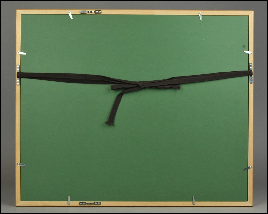 【ACT】肥前有田 絵付師【鷹巣照久(鷹峯)】錦 花鳥図 陶板 壁飾 額装 幅56cm A7-722AG_画像8