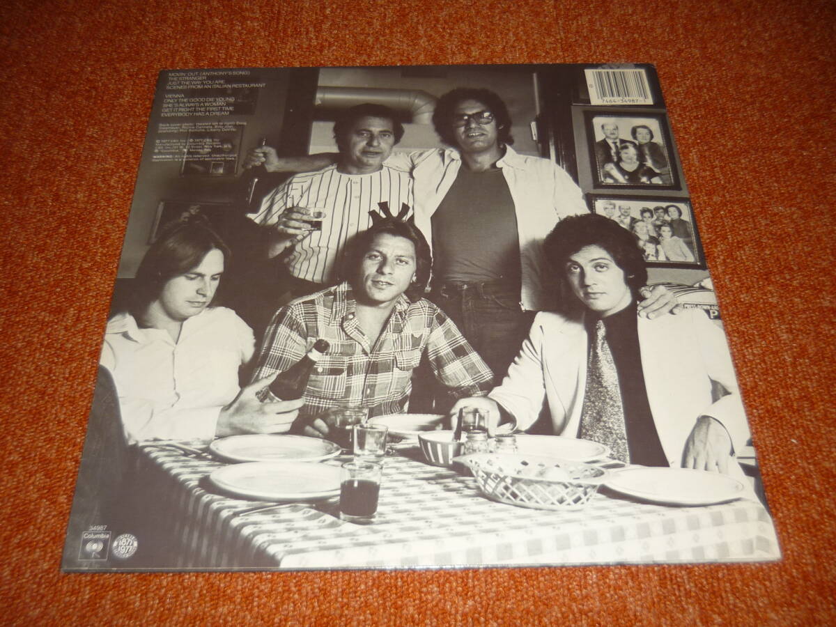 Billy Joel / The Stranger ~ US / 1977年 / Columbia JC 34987 / stering刻印アリ_画像2