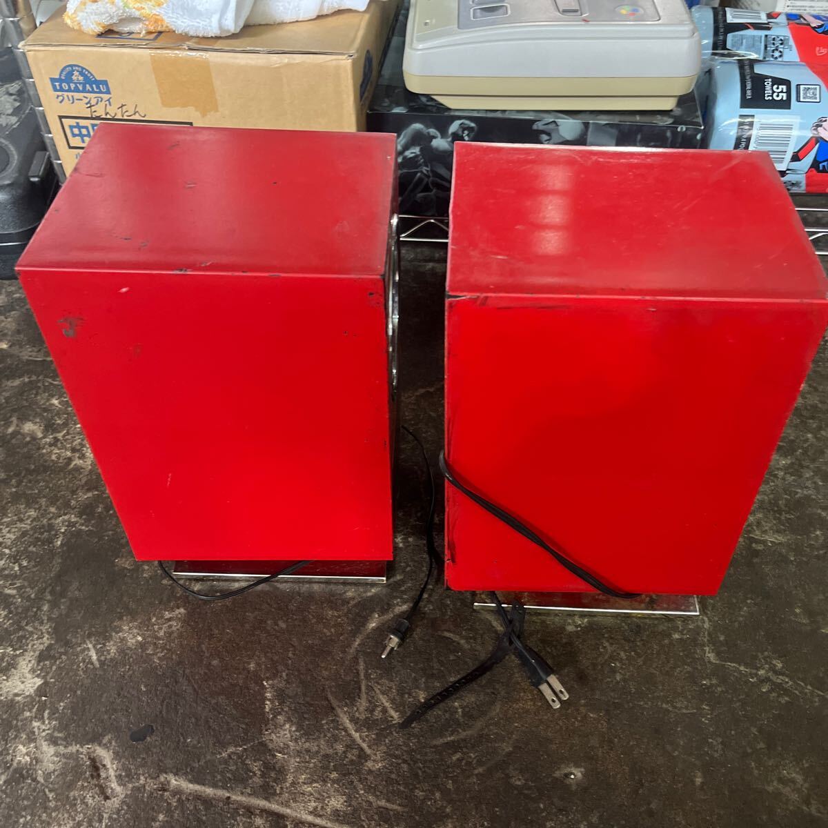 レトロ　アンティーク　8トラ　ラジカセ　昭和　ジャンク　カセット　HA-206B_画像6