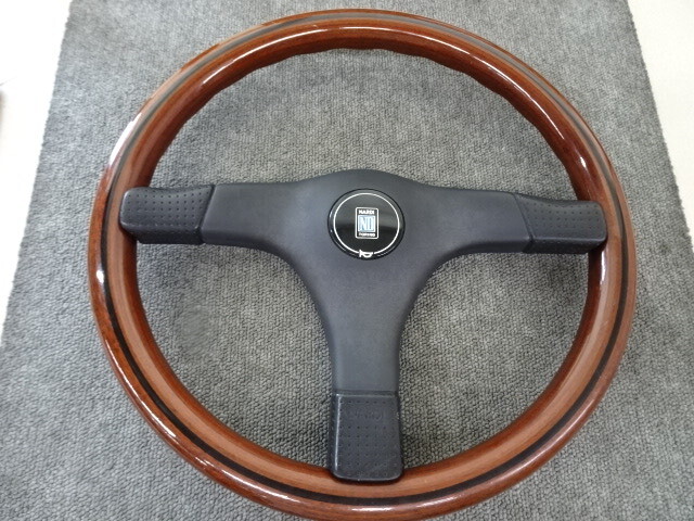 NARDI ND TORINO スポーツステアリング H-7553)☆中古品☆ ナルディ ウッドステアリング NARDI ND