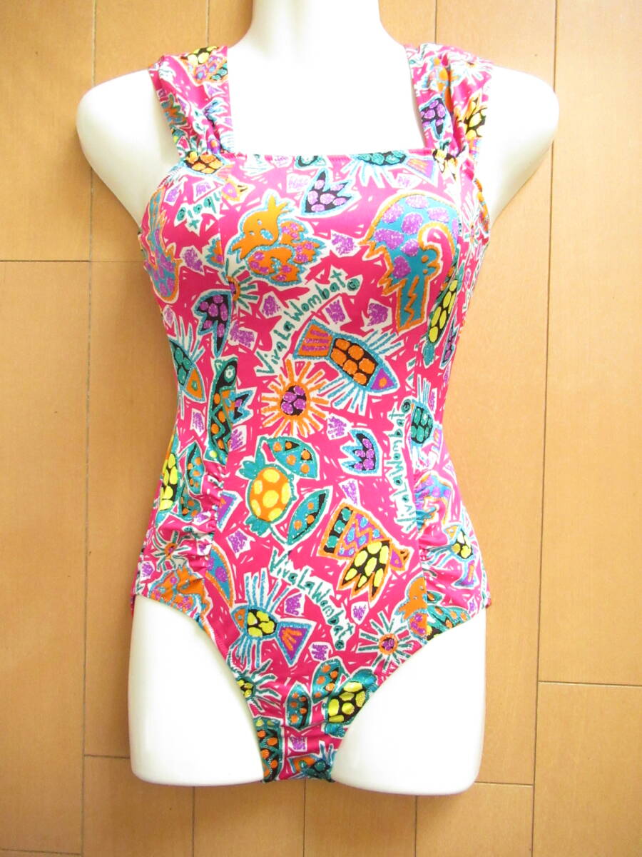 ★美品★ Viva La Wombat 水着 スイムウェア ワンピース レディース 11Lサイズ SW12489_画像1
