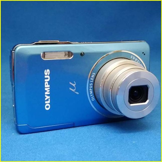 μ-5010 ライトブルー OLYMPUS デジカメ デジタルカメラ 本体
