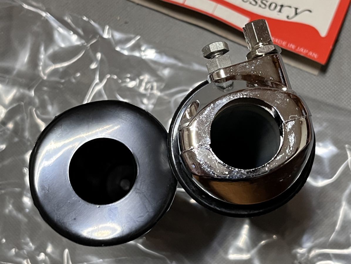 ③ 1インチ NOS 60'S OGK DIXIE ビンテージ スロットル グリップ ハンドル ハーレー ナックル パン ショベル 純正 SUPERIOR スーペリア SRの画像2