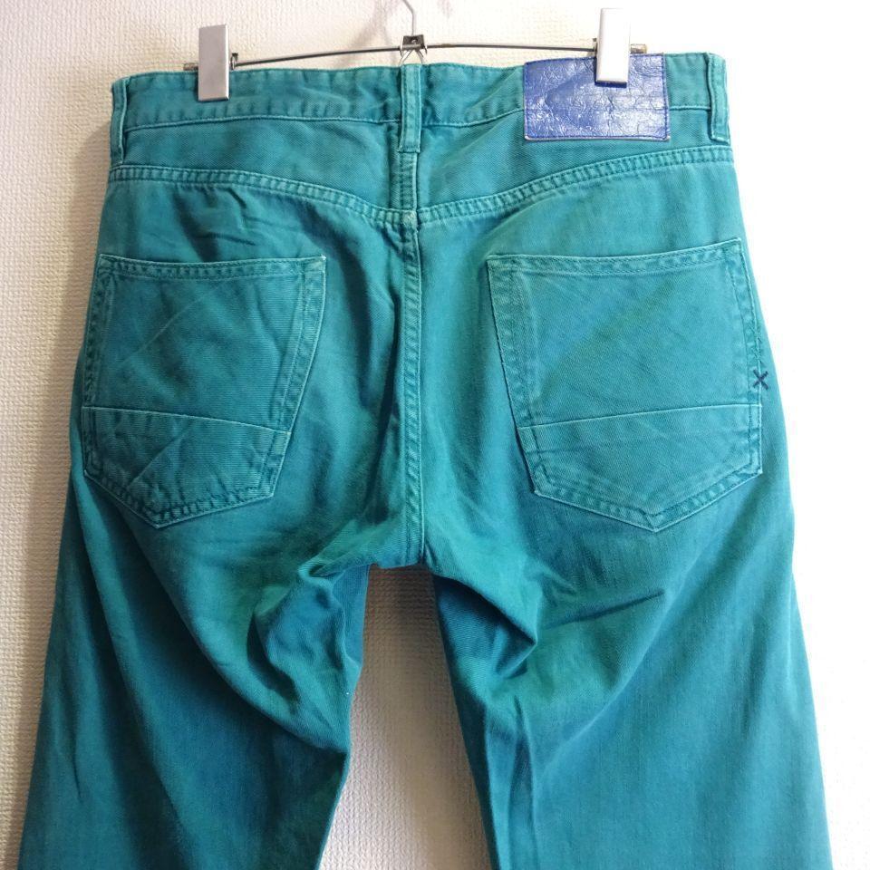 即決★ 送料無★ SCOTCH&SODA　RALSTON　【M】　スリムデニム　エメラルドグリーン　Sz.30　スコッチ&ソーダ　 J121_画像2
