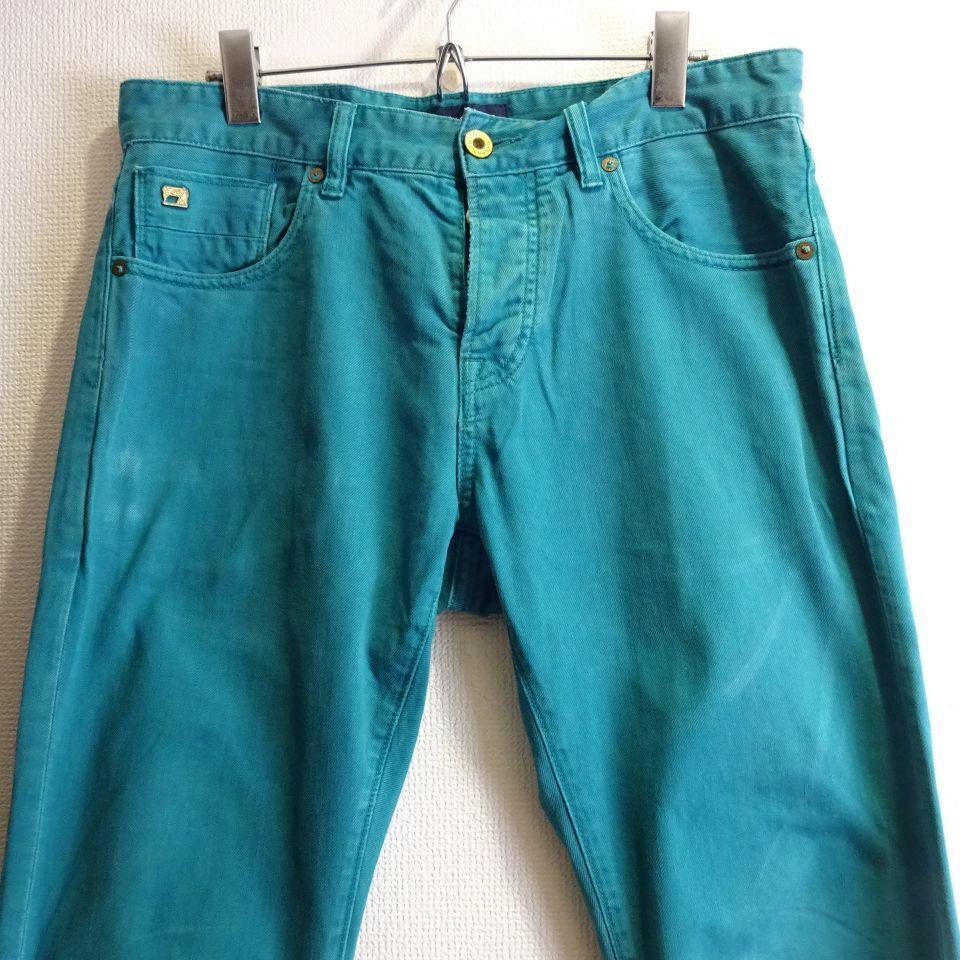 即決★ 送料無★ SCOTCH&SODA　RALSTON　【M】　スリムデニム　エメラルドグリーン　Sz.30　スコッチ&ソーダ　 J121_画像3