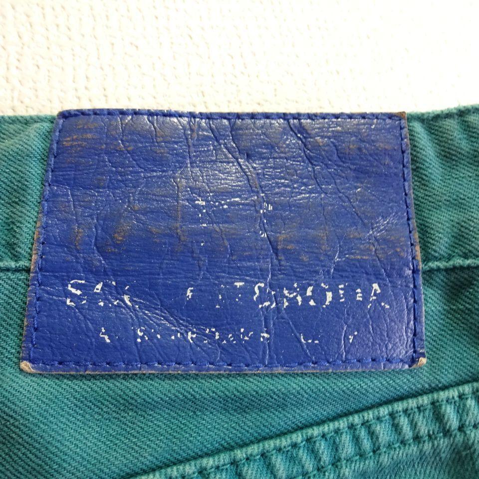 即決★ 送料無★ SCOTCH&SODA　RALSTON　【M】　スリムデニム　エメラルドグリーン　Sz.30　スコッチ&ソーダ　 J121_画像4