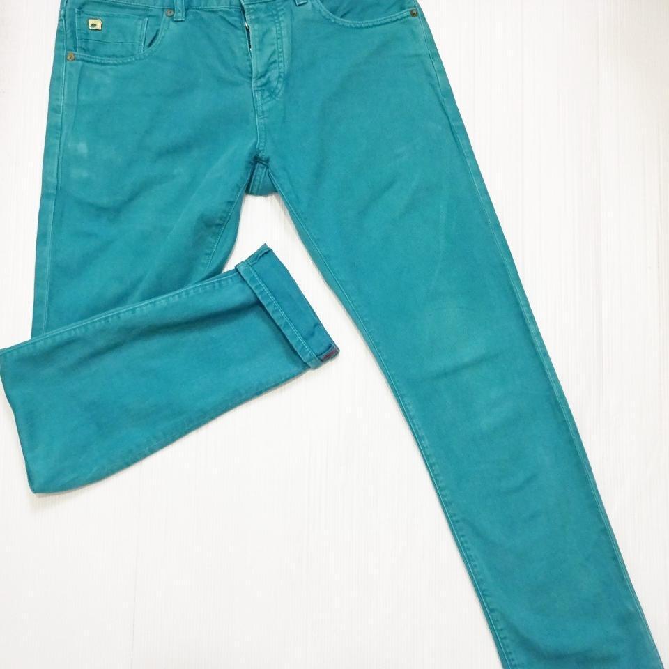 即決★ 送料無★ SCOTCH&SODA　RALSTON　【M】　スリムデニム　エメラルドグリーン　Sz.30　スコッチ&ソーダ　 J121_画像6