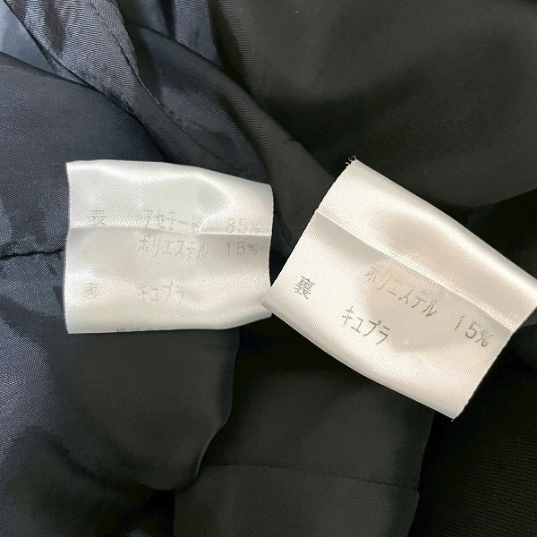 #anc クリッツィア KRIZIA スカートスーツ ツーピース セットアップ 黒 ノーカラー 薄手 レディース [959664]_画像5