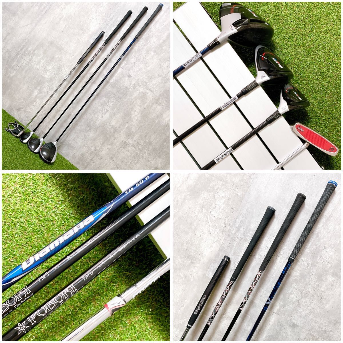 テーラーメイド M4 メンズゴルフ 豪華12本セット 高級3点式バッグ 大人気 TaylorMade M4 テーラーメイド エムフォー メンズゴルフクラブ