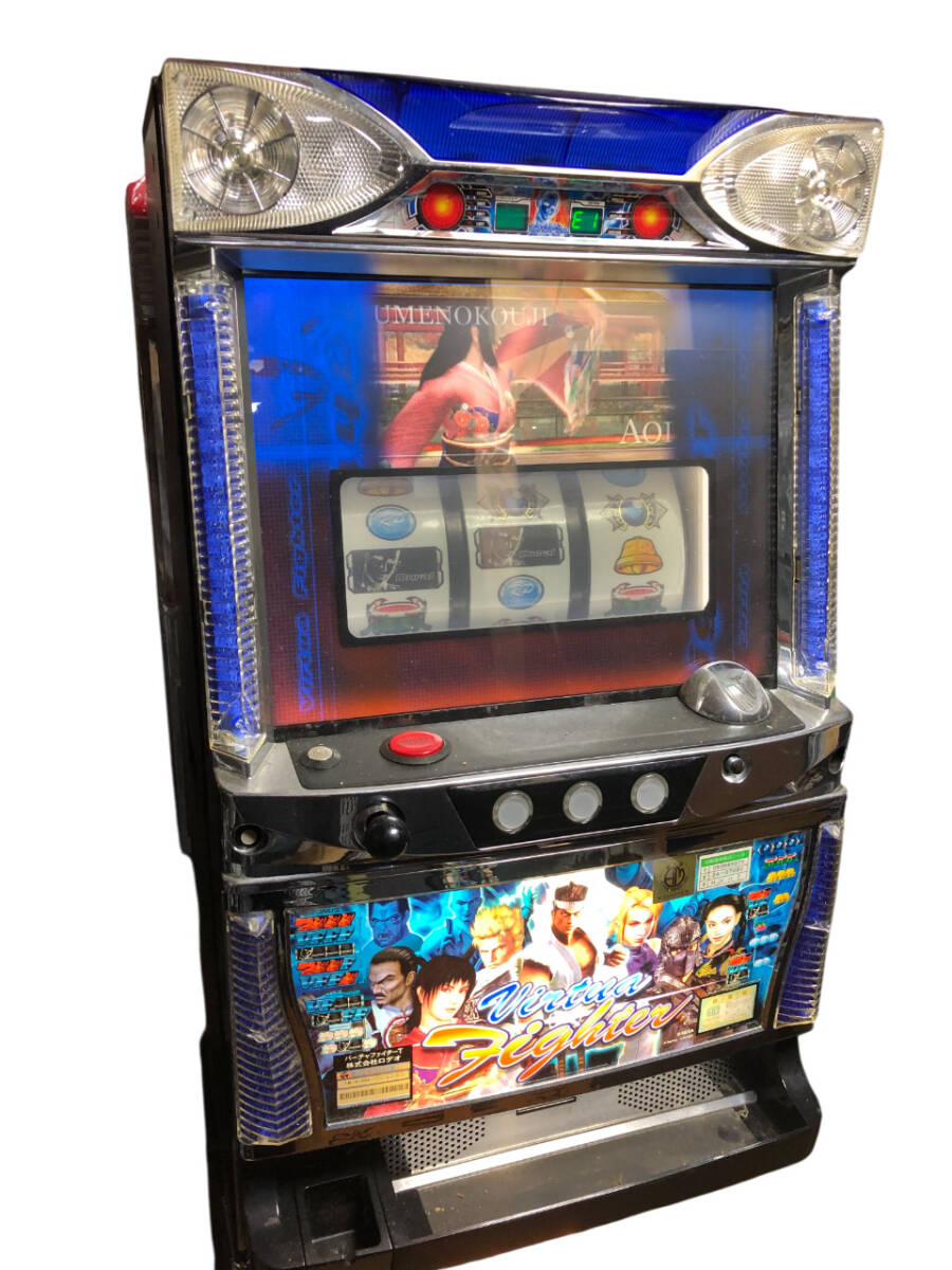 バーチャファイター コイン不要機 送料込 実機 ロデオ バーチャファイターT コイン不要機付(パチスロ実機