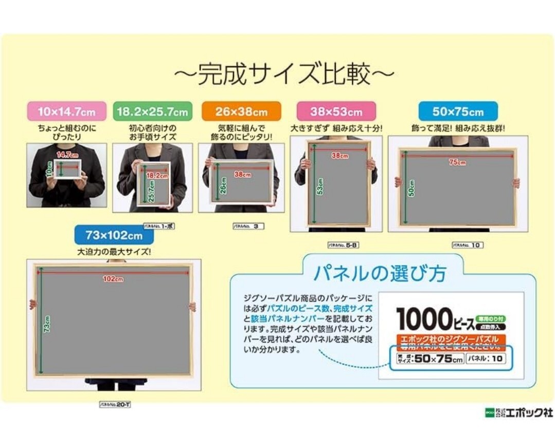 【新品 未開封品】招福の舞 春代  (50×75cm) 11-573 ジグソーパズル 1000ピース 送料無料_画像10