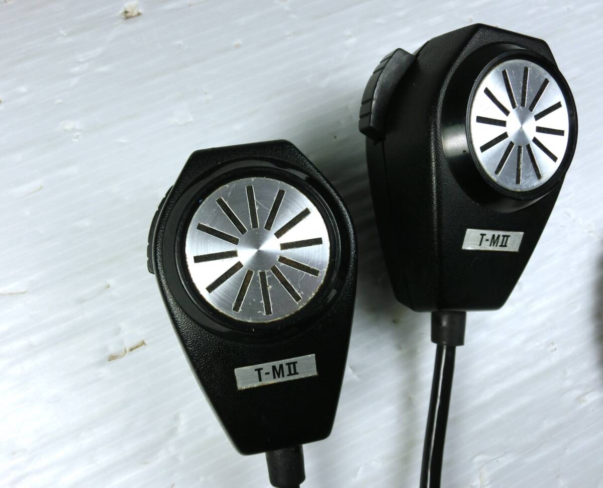 o349 ☆【長期保管品】T-M2/T-MⅡ ロックマイク(1個はロック無し
